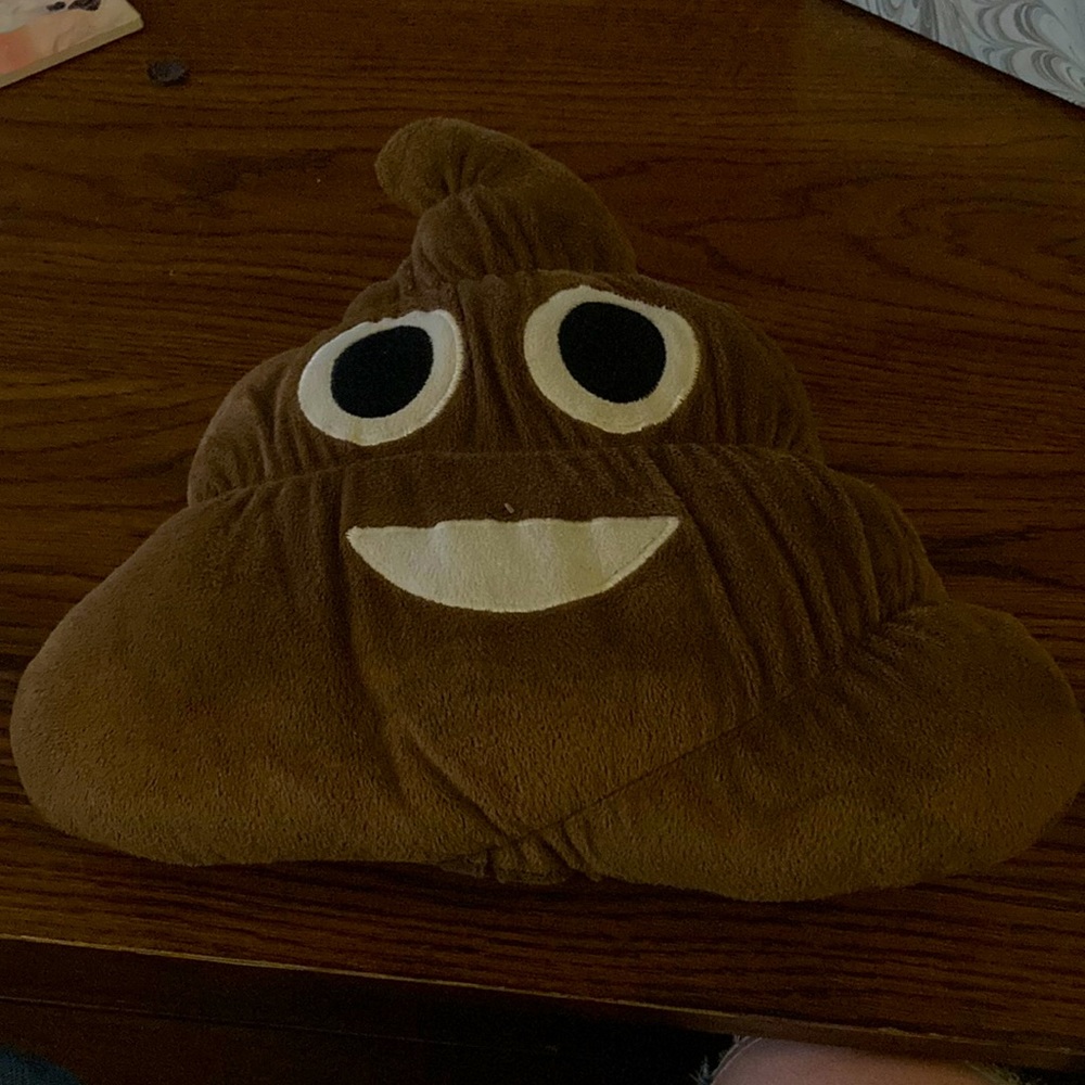 Poop Emoji Pillow